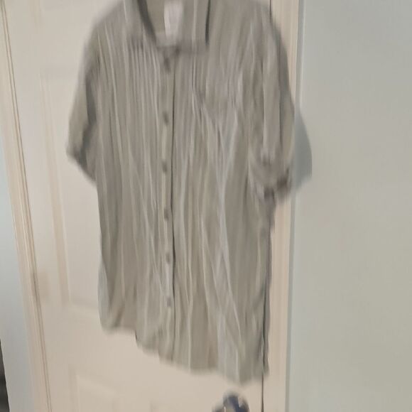 Katin Men's Casual Button Down Shirt - Light Gray - Picture 5 of 6